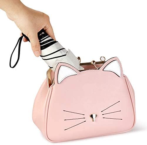 Small Travel Umbrella Compact for UV Protection Light Purse Size Umbrellas for Sun Rain Portable for Backpack