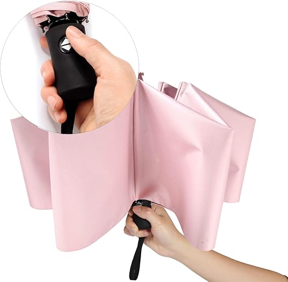 Travel Umbrella Compact Folding Sun Umbrellas Lighweight Auto Open Close for Women Parasol