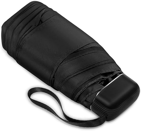 Mini Umbrella - Compact, Waterproof Travel Umbrella for Light Rain, Suitable for Women's Purse and Pocket